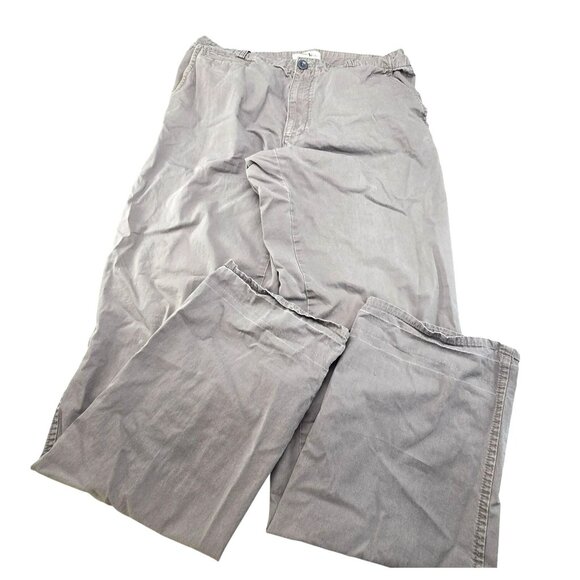 Calvin Klein Dylan Mens Casual Pants 32x34 Gray 100% Cotton Relaxed Fit Lightwei - Picture 2 of 14